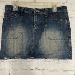Faded Blue Jean YMI Skirt Size 13